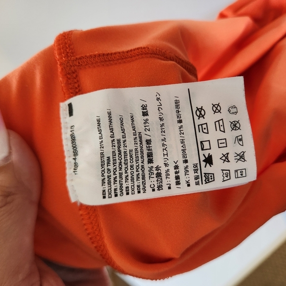 Arc'Teryx Orange Activewear Skirt Stretch Pockets Size Large Active Hiking - Picture 5 of 8